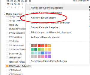 Schritt 6a: Einstellungen klicken