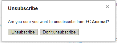 soccer calendar unsubscribe