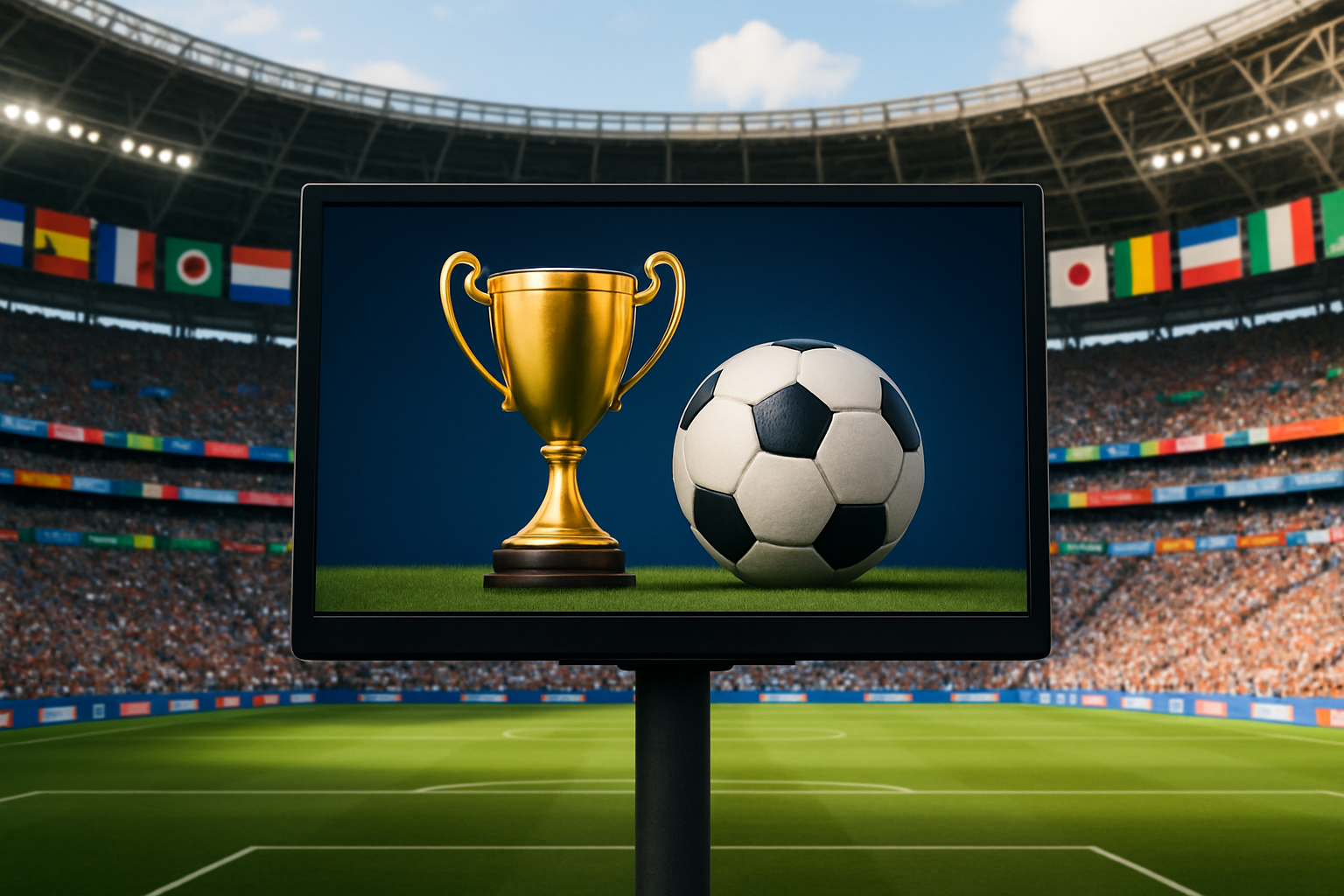 Fussball auf TV